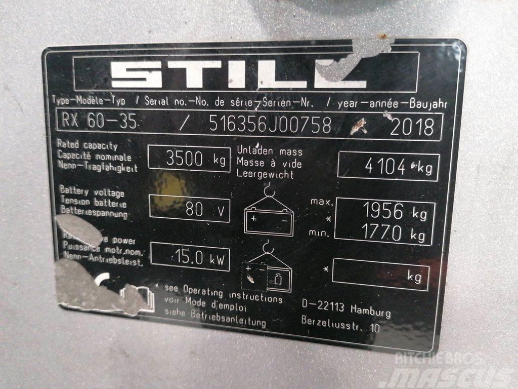 Still RX60-35 Elektriskie iekrāvēji