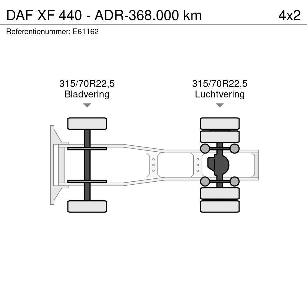 DAF XF 440 - ADR-368.000 km Vilcēji