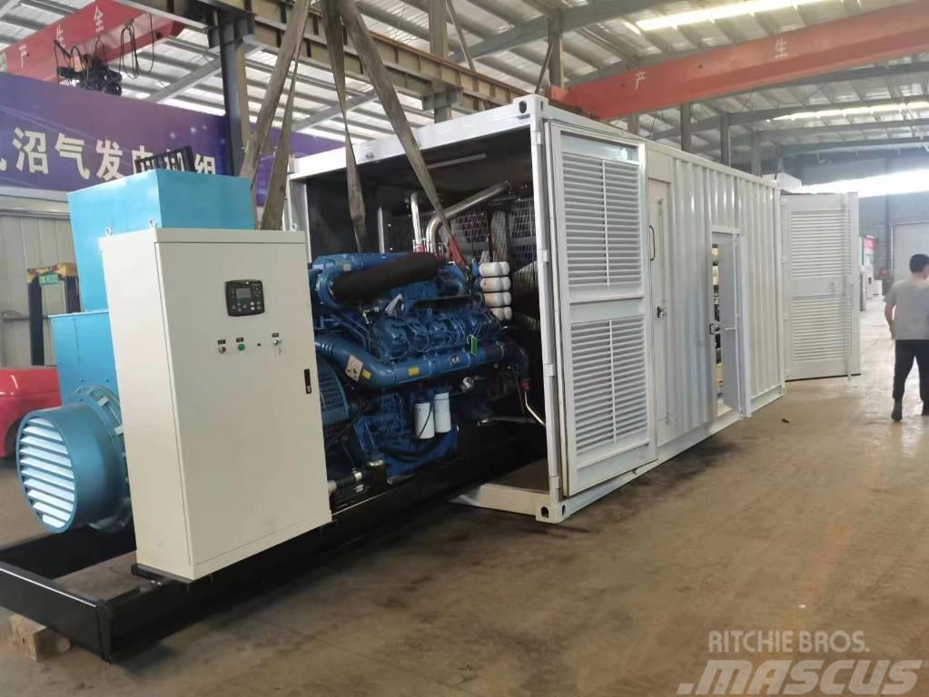 Weichai 1125KVA 900KW sound proof diesel generator set Dīzeļģeneratori