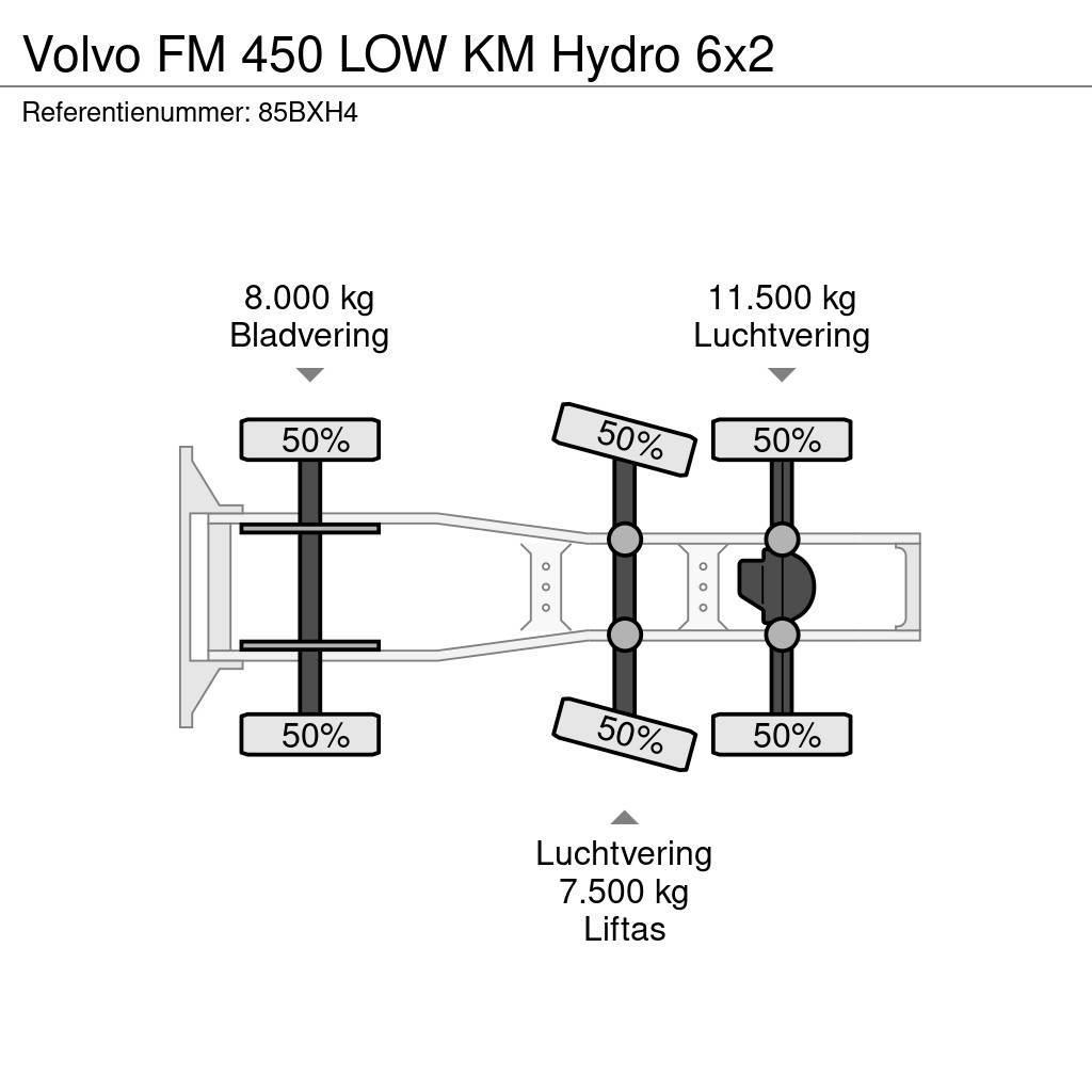 Volvo FM 450 LOW KM Hydro 6x2 Vilcēji