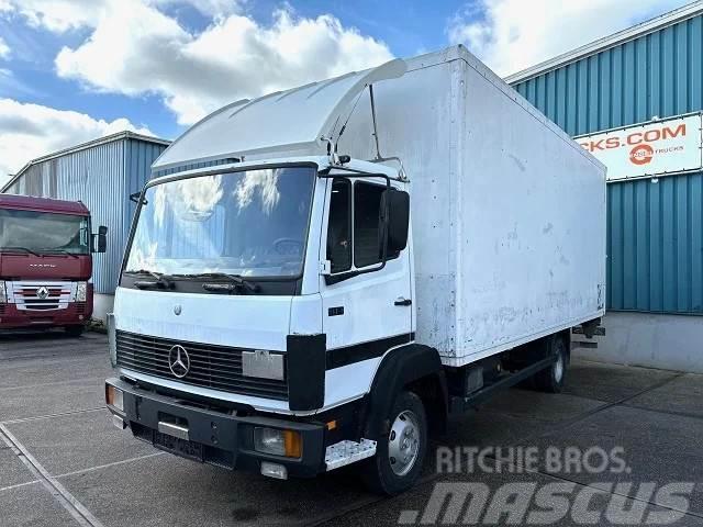 Mercedes-Benz LK 814 6-CILINDER WITH PLYWOOD BOX (FULL STEEL SUS Furgons