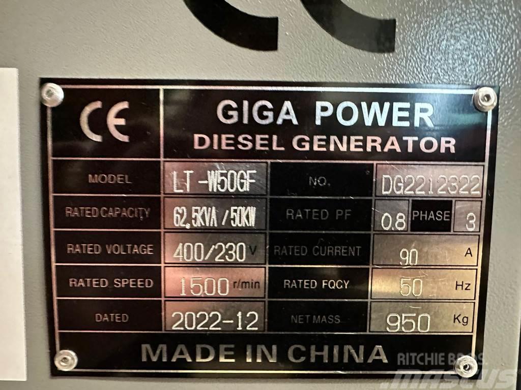  Giga power LT-W50GF 62.5KVA silent set Citi ģeneratori