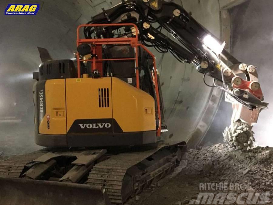 Volvo ECR 145 E Tunnel Kāpurķēžu ekskavatori