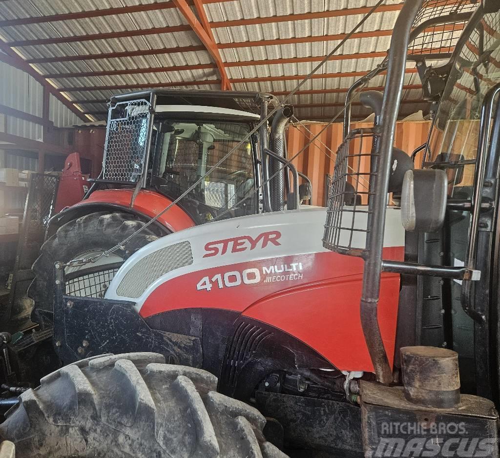Steyr 4100 Mežizstrādes traktori