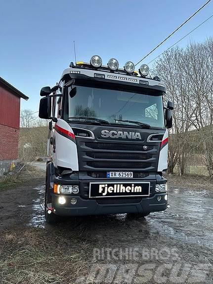 Scania R 580 6x4 Brøytebil Pašizgāzējs