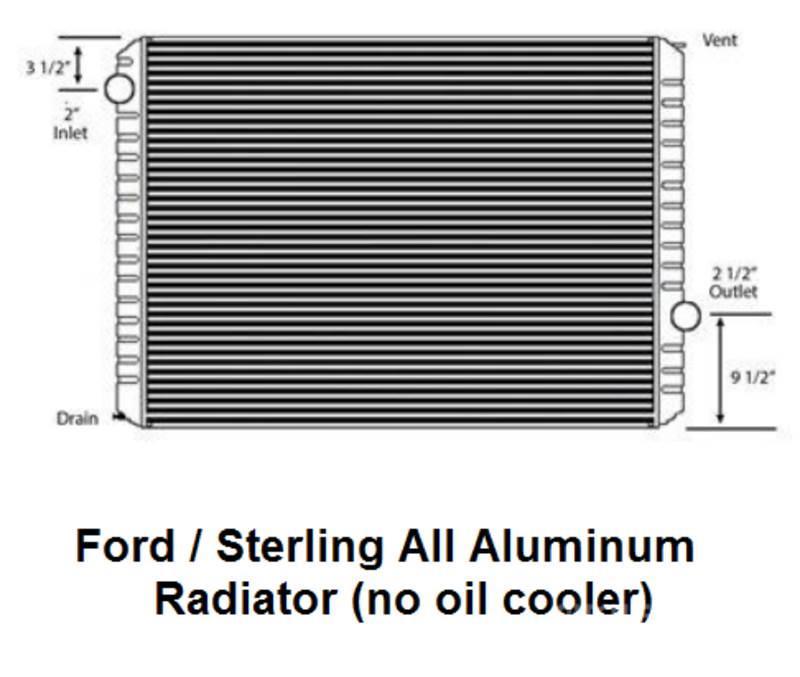 Ford L9500 Radiatori