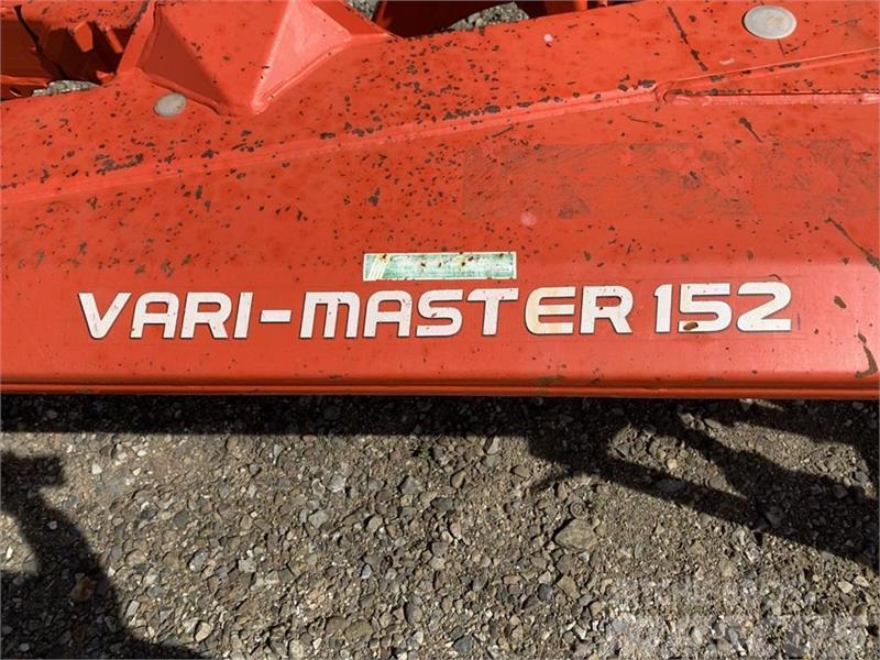 Kuhn Vari-Master 152 6-furet. Stort 760 hydr. landhjul Maiņvērsējarkli