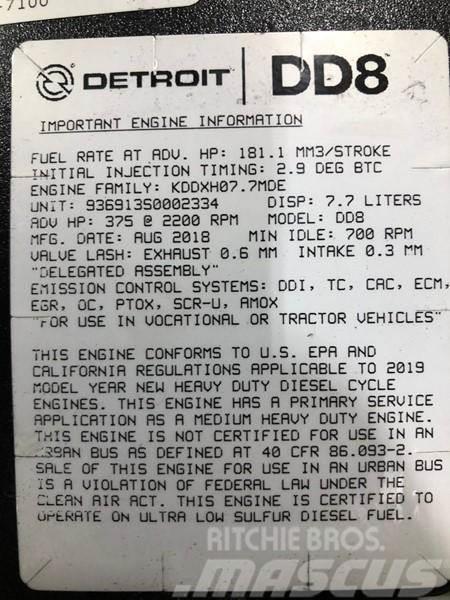 Detroit DD8 Dzinēji