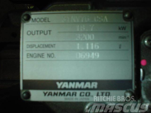 Yanmar 3TNV76-CSA Dzinēji