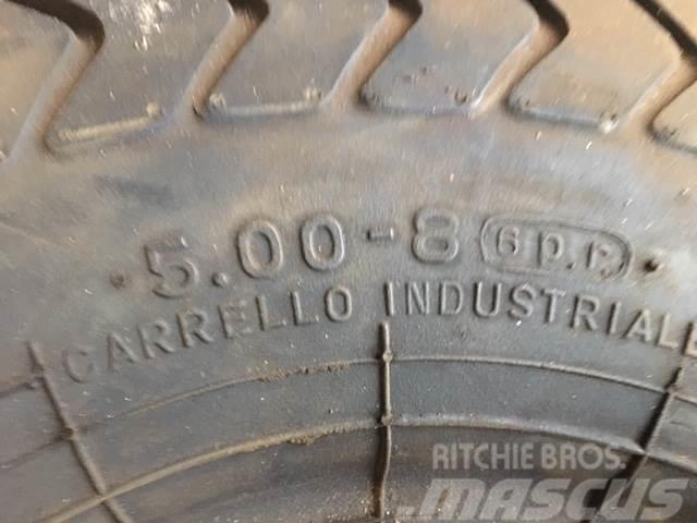  5.00-8 Carrello Industri dæk - 2 stk. Riepas, riteņi un diski