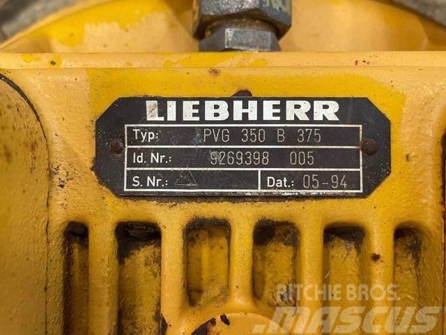Liebherr gear Type PVG 350 B 375 ex. Liebherr PR732M Citas sastāvdaļas