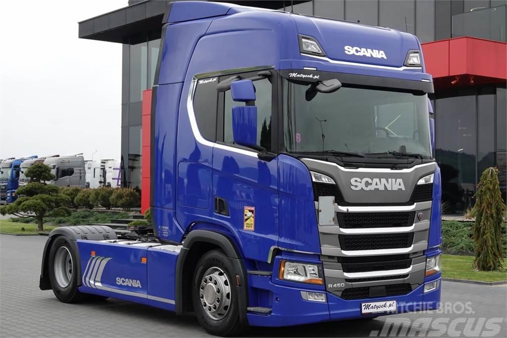 Scania R 450 / RETARDER / NOWY MODEL / OPONY 100 % Vilcēji