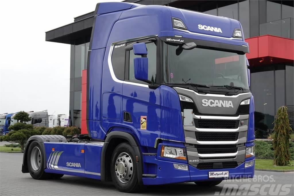 Scania R 450 / RETARDER / NOWY MODEL / OPONY 100 % Vilcēji