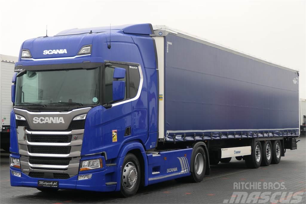 Scania R 450 / RETARDER / LEDY / NAVI / EURO 6 / 2019 RFI Vilcēji