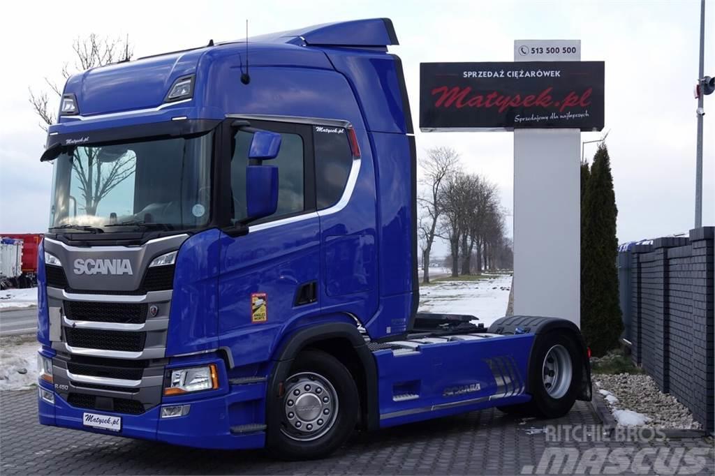 Scania R 450 / RETARDER / OPONY 100 % / EURO 6 / 2018 R Vilcēji
