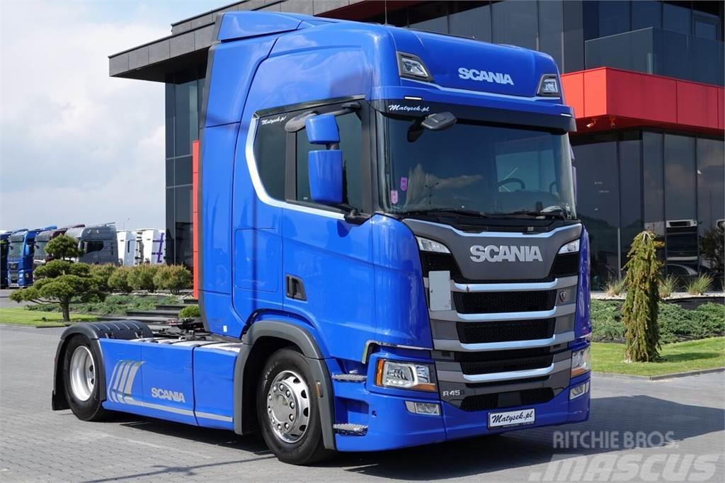 Scania R 450 / RETARDER / LEDY / OPONY 100 % / EURO 6 / 2 Vilcēji