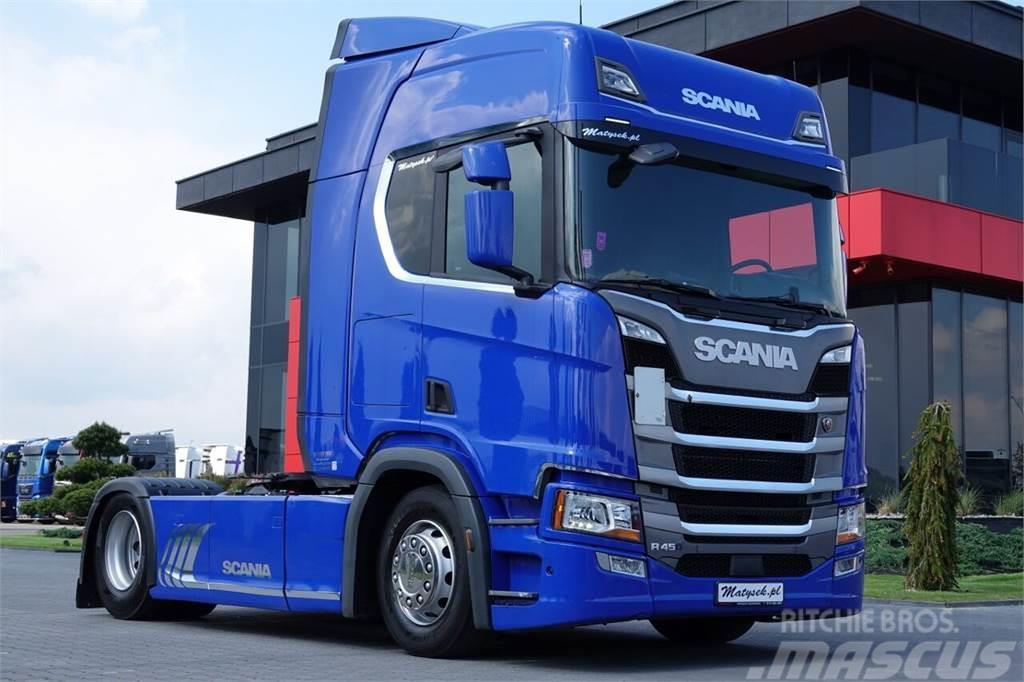 Scania R 450 / RETARDER / LEDY / OPONY 100 % / EURO 6 / 2 Vilcēji