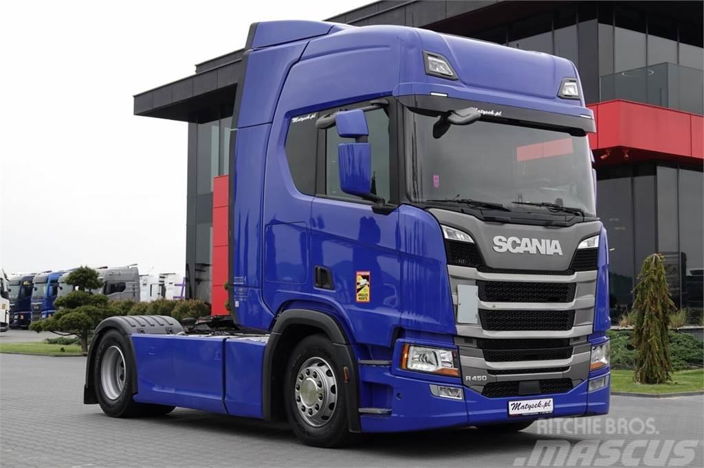 Scania R 450 / RETARDER / NAVI / NOWY MODEL / OPONY 100 % Vilcēji