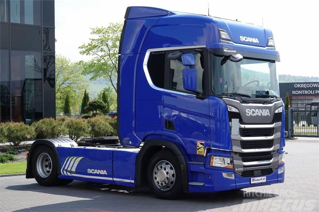 Scania R 450 / RETARDER / NOWY MODEL / 2018 ROK Vilcēji