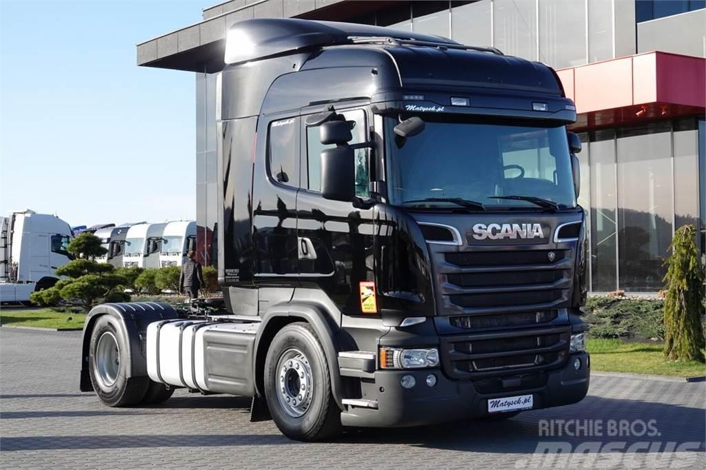 Scania R 580 / V8 / RETARDER / HIGHLINE / NAVI / SPROWADZ Vilcēji