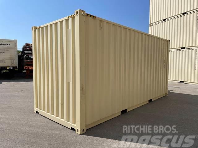  20 ft One-Way High Cube Storage Container Uzglabāšanas konteineri