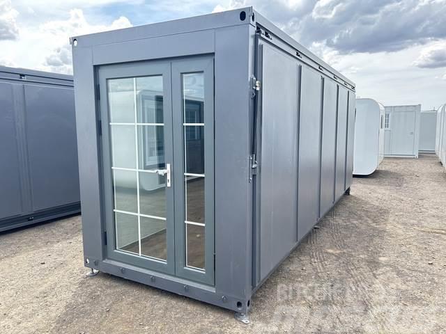  5.8 m x 6 m Folding Portable Storage Building (Unu Citi
