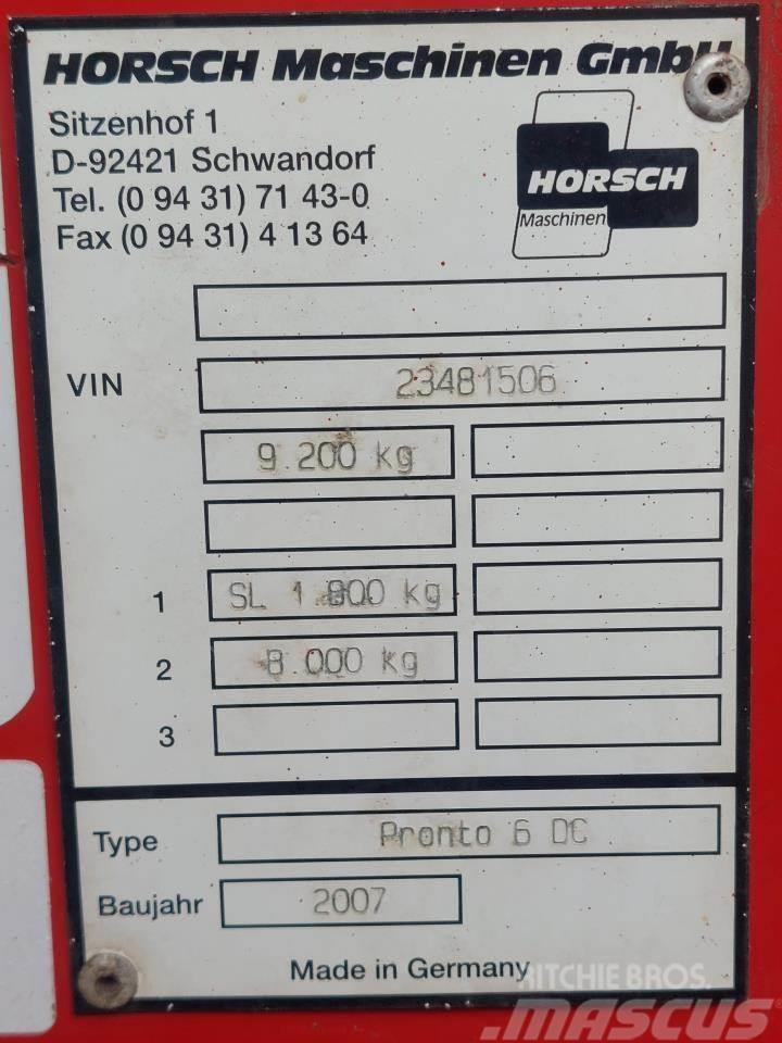Horsch Pronto 6 DC med Doudrill Sējmašīnas