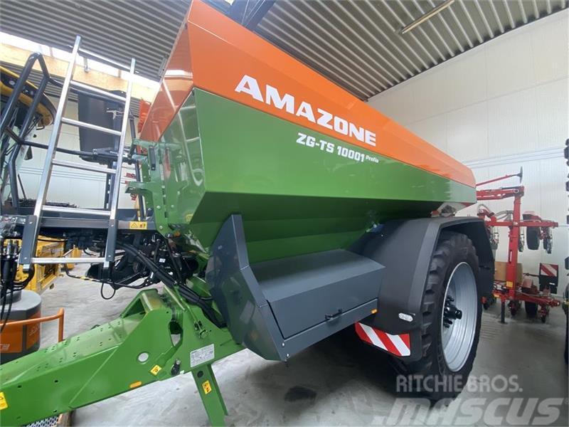 Amazone ZG-TS 10001 ProfisPro Med Argus Twin og WindContro Minerālmēslu izkliedētāji