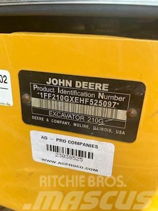 John Deere 210G LC Kāpurķēžu ekskavatori