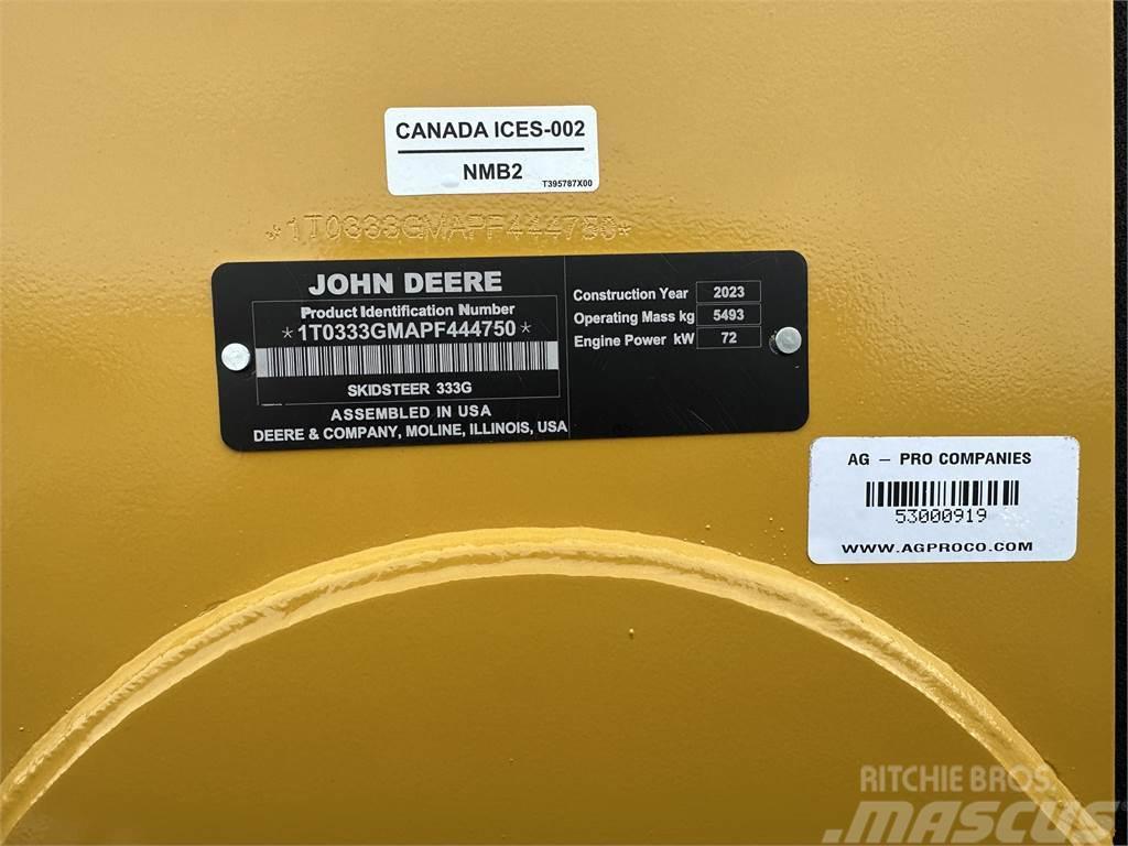 John Deere 333G Mini iekrāvēji