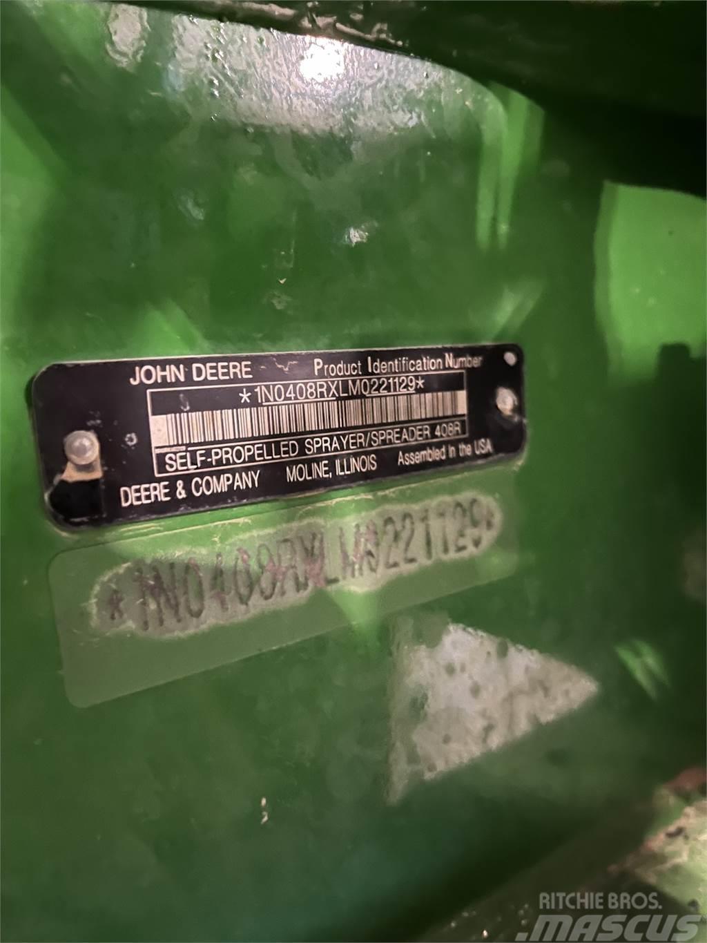 John Deere 408R Piekabināmie smidzinātāji(miglotāji)
