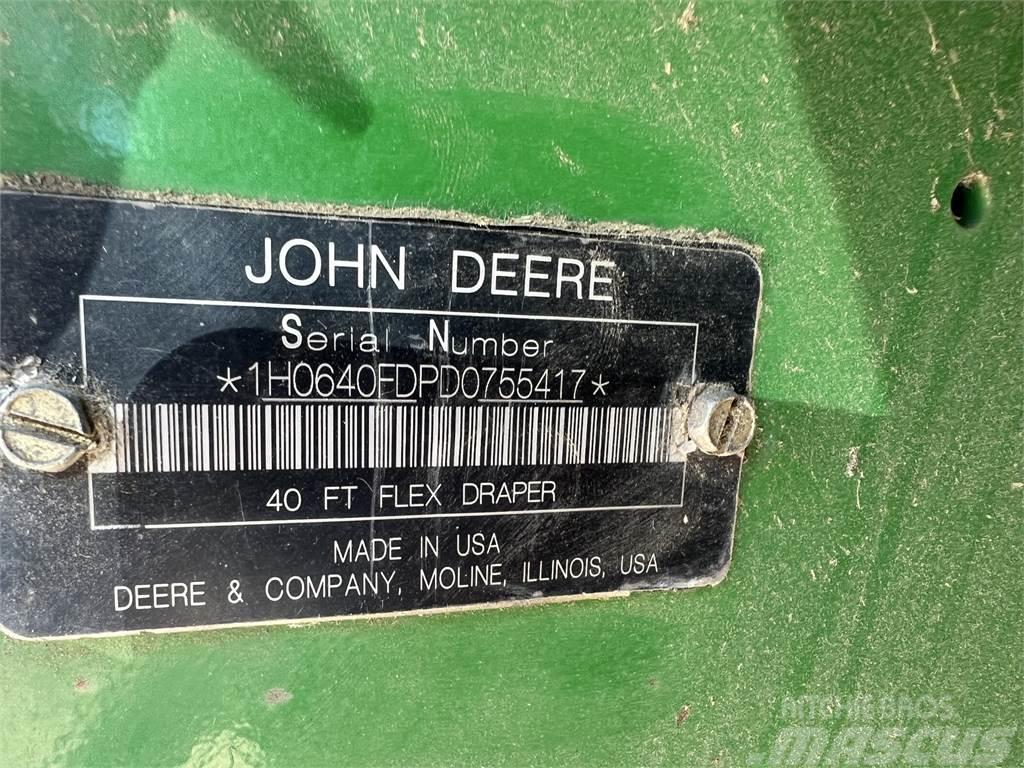 John Deere 640FD Ražas novākšanas kombainu papildaprīkojums