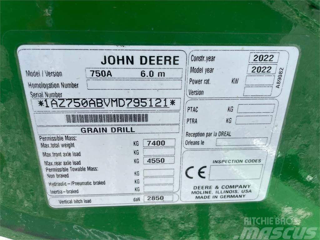 John Deere 750A Sējmašīnas