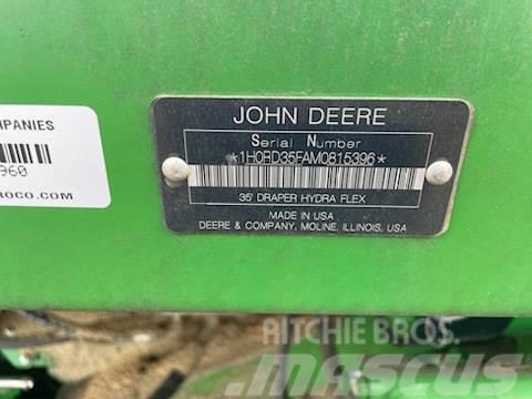John Deere RD35F Ražas novākšanas kombainu papildaprīkojums