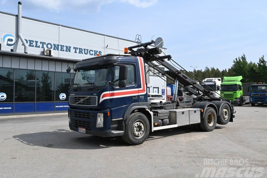Volvo FM13 400 6x2 Kabeļu pacēlājs nomontējamām kravas mašīnām