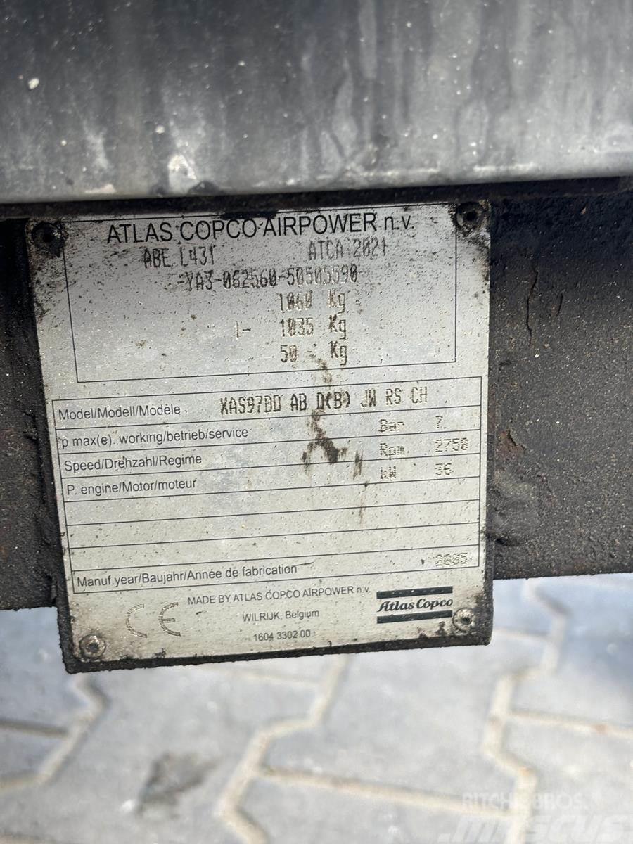 Atlas Copco XAS 97 DD Kompresori