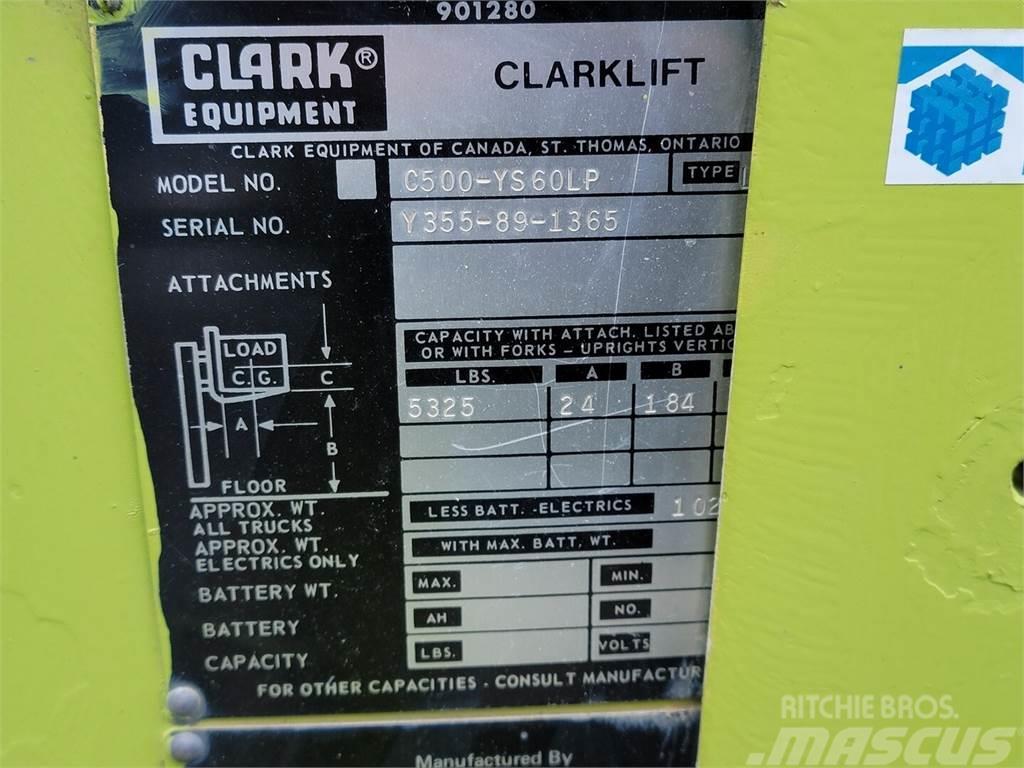 Clark C500-YS60LP LPG tehnika