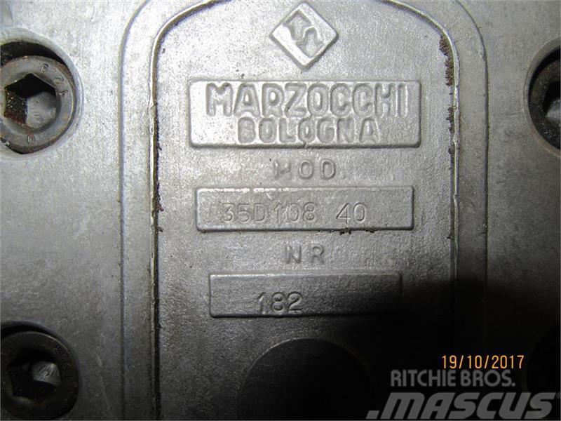  - - -  Marzocchi Bologna Dobbelt pumpe Ražas novākšanas kombainu papildaprīkojums