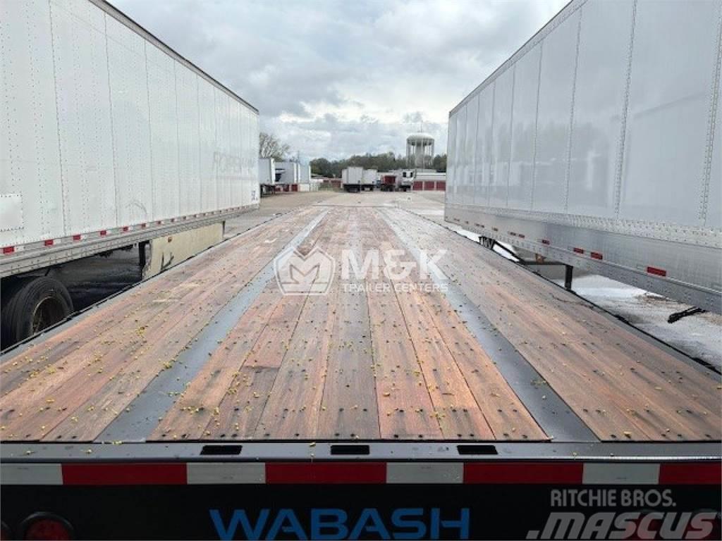 Wabash 48' Steel Flatbed Platformas/izkraušana no sāniem