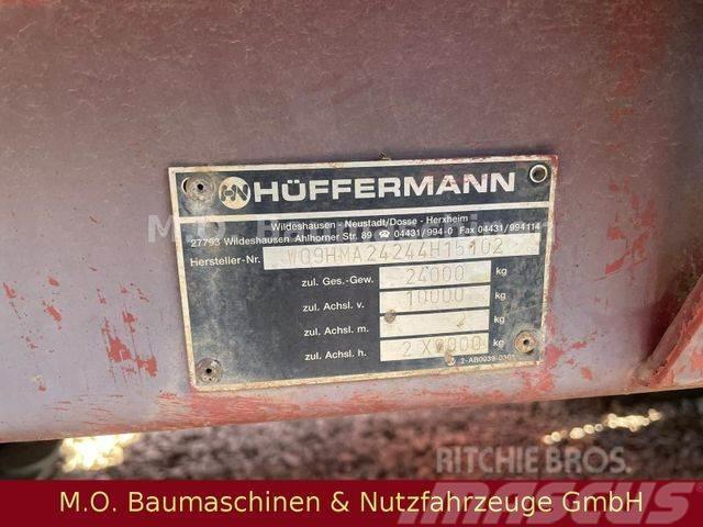 Hüffermann HMA 24.24 / Muldenanhänger / 24t Konteineriekrāvēji