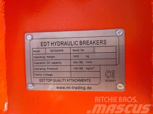  Hydraulikhammer EDT 2000 FB - 18-26 Tone Bagger Citi