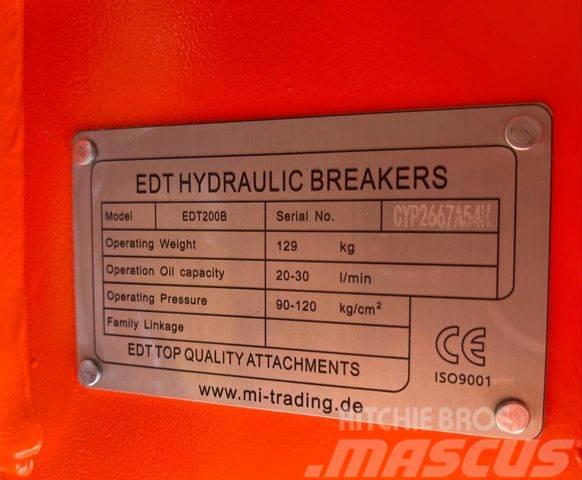 Hydraulikhammer EDT 200B - Passt 1,2 - 3 To Citi