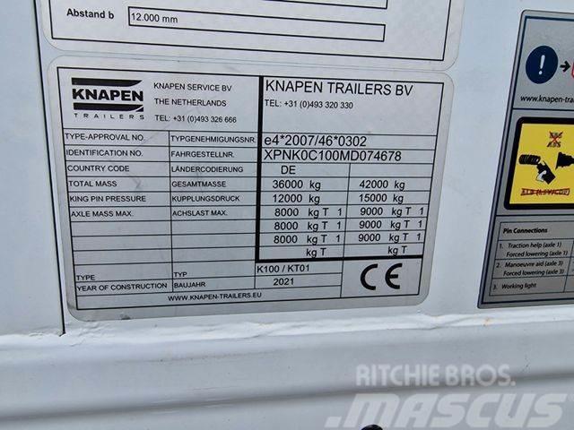 Knapen Walkingfloor 92m3 Floor 10 mm 2021 year Box body semi-trailers