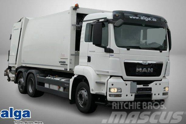 MAN 26.320 TGS/Faun/Powerpress/Klima Waste trucks