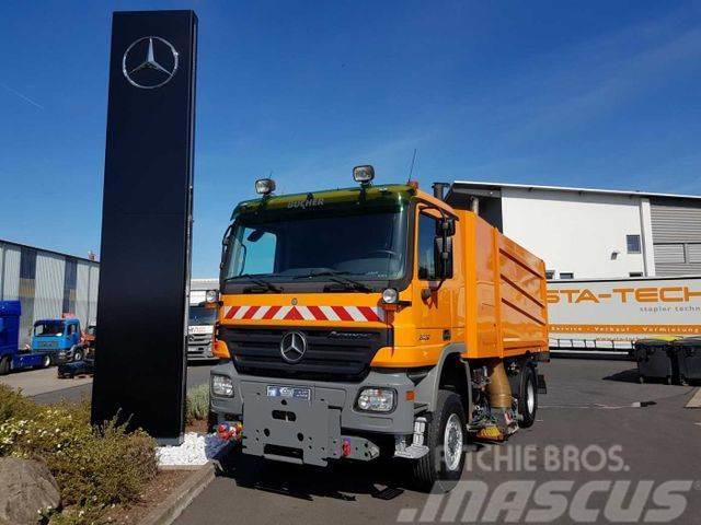 Mercedes-Benz Actros 2032 A 4x4 Bucher STKF 9500 Airport Ielu tīrāmās mašīnas