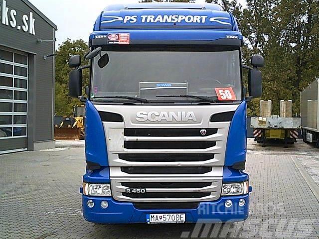 Scania R450 HIGHLINE Schubbodenhydraulik Vilcēji