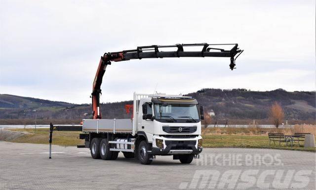 Volvo FMX 370 PRITSCHE 6,70m *PK 22002-EH+FUNK/6x4 Smagās mašīnas ar celtni