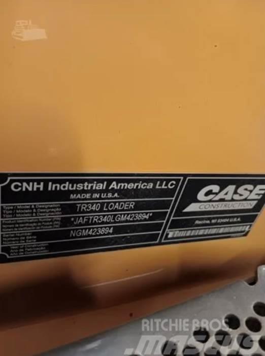 CASE TR340 Lietoti riteņu kompaktiekrāvēji