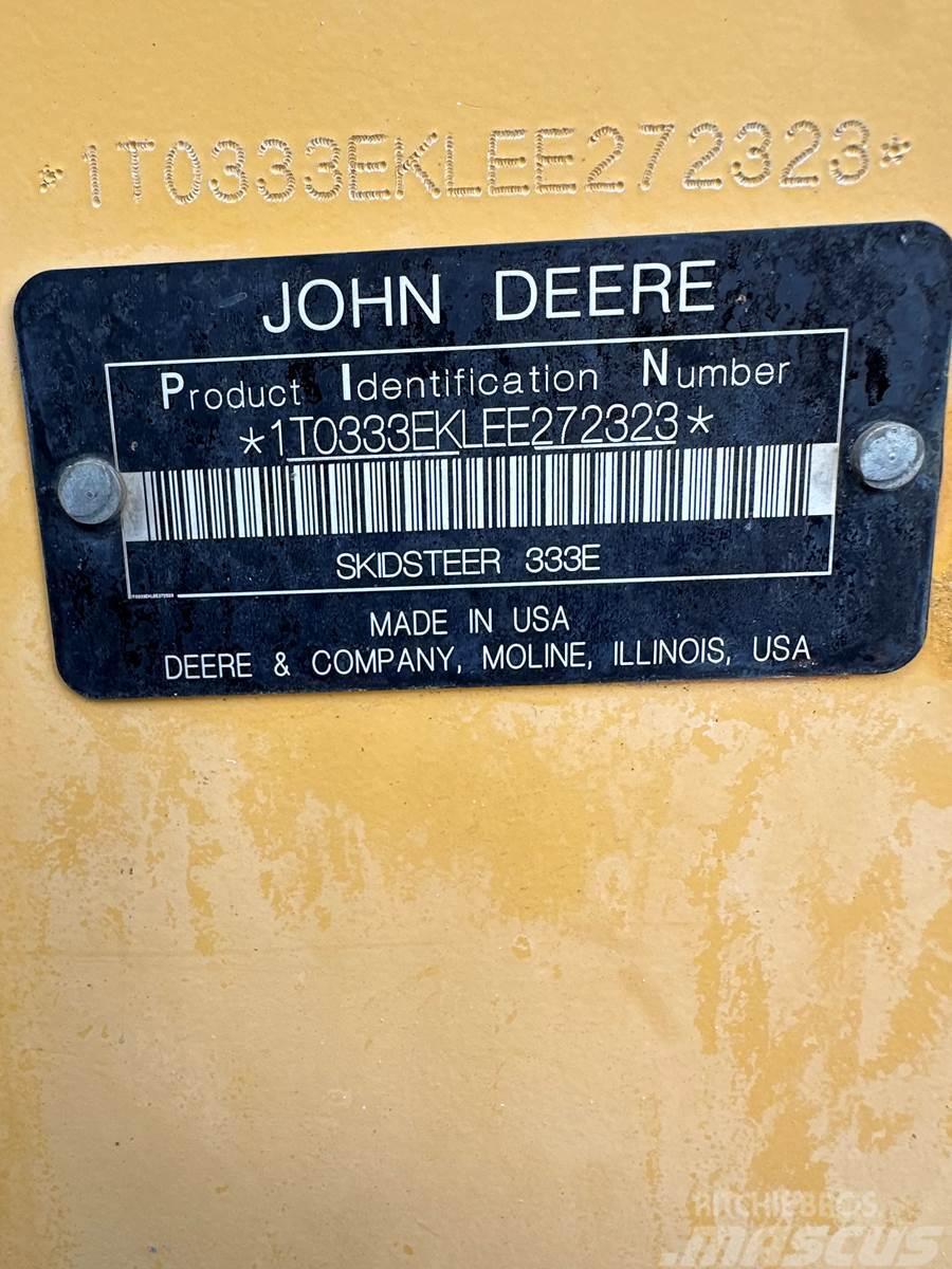 John Deere 333E Lietoti riteņu kompaktiekrāvēji
