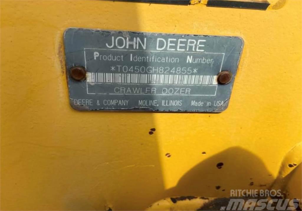 John Deere 450G Kāpurķēžu buldozeri